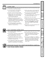 Preview for 7 page of GE CCS975 Owner'S Manual & Installation Instructions