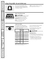 Preview for 8 page of GE CCS975 Owner'S Manual & Installation Instructions