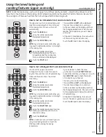 Preview for 19 page of GE CCS975 Owner'S Manual & Installation Instructions