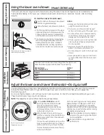 Preview for 30 page of GE CCS975 Owner'S Manual & Installation Instructions