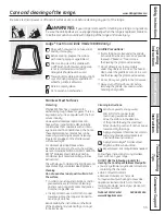 Preview for 33 page of GE CCS975 Owner'S Manual & Installation Instructions