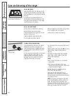 Preview for 36 page of GE CCS975 Owner'S Manual & Installation Instructions