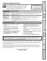 Preview for 51 page of GE CCS975 Owner'S Manual & Installation Instructions