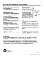 Preview for 12 page of GE CD Series Owner'S Manual And Installation Instructions