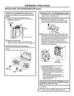 Preview for 25 page of GE CD Series Owner'S Manual And Installation Instructions