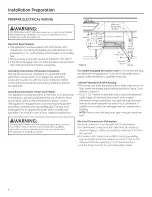 Preview for 4 page of GE CDT725SSF2SS Installation Instructions Manual