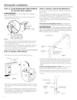 Preview for 8 page of GE CDT725SSF2SS Installation Instructions Manual