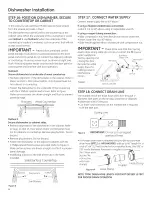 Preview for 10 page of GE CDT725SSF2SS Installation Instructions Manual