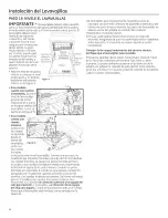 Preview for 42 page of GE CDT725SSF2SS Installation Instructions Manual