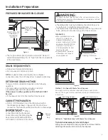 Preview for 3 page of GE CDT725SSFSS Installation Instructions Manual