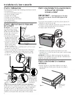 Preview for 22 page of GE CDT725SSFSS Installation Instructions Manual