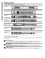 Предварительный просмотр 6 страницы GE CDT835 Owner'S Manual