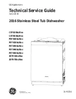 GE CDT835SxJ0 Series Technical Service Manual preview