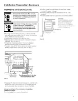 Предварительный просмотр 3 страницы GE CDWT9 - Cafe 24 in. Dishwasher Installation Instructions Manual