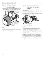 Preview for 10 page of GE CDWT980RSS - Cafe 24" Tall Tub Dishwasher Installation Instructions Manual