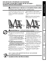 Предварительный просмотр 5 страницы GE CDWT980RSS - Cafe 24" Tall Tub Dishwasher Owner'S Manual