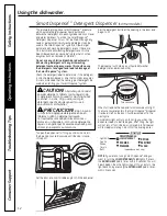 Предварительный просмотр 12 страницы GE CDWT980RSS - Cafe 24" Tall Tub Dishwasher Owner'S Manual