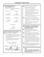 Preview for 19 page of GE CFCP1NIYASS and Owner'S Manual And Installation Instructions