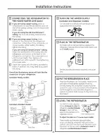 Preview for 21 page of GE CFCP1NIYASS and Owner'S Manual And Installation Instructions