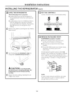 Preview for 24 page of GE CFCP1NIYASS and Owner'S Manual And Installation Instructions