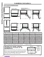 Preview for 20 page of GE CFE24S Owner'S Manual & Installation Instructions