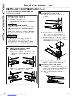 Preview for 24 page of GE CFE24S Owner'S Manual & Installation Instructions