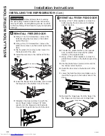 Preview for 30 page of GE CFE24S Owner'S Manual & Installation Instructions