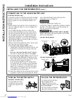 Preview for 32 page of GE CFE24S Owner'S Manual & Installation Instructions