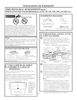 Preview for 121 page of GE CFE28TSHBSS Owner'S Manual And Installation Instructions