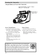 Preview for 14 page of GE CG709 User Manual