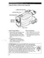 Preview for 14 page of GE CG733 User Manual