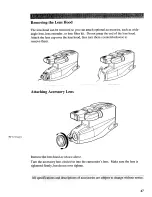 Preview for 49 page of GE CG733 User Manual