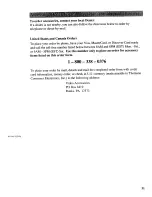 Preview for 53 page of GE CG733 User Manual