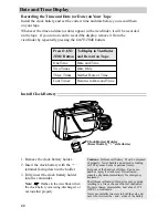 Preview for 24 page of GE CG740 User Manual