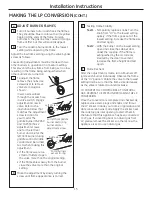 Предварительный просмотр 15 страницы GE CGP350 Installation Instructions Manual