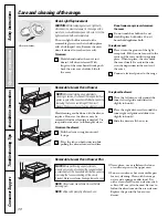 Предварительный просмотр 38 страницы GE CGS980 Owner'S Manual & Installation Instructions