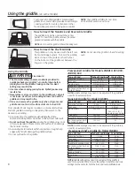 Preview for 8 page of GE CGS985SETSS Owner'S Manual & Installation Instructions