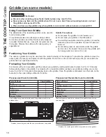 Предварительный просмотр 10 страницы GE CGS995 Owner'S Manual