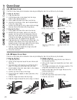 Предварительный просмотр 26 страницы GE CGS995EELDS Owner'S Manual