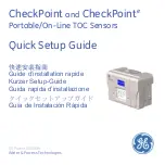 GE CheckPoint Quick Setup Manual предпросмотр