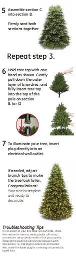 Предварительный просмотр 6 страницы GE Christmas Trees Installation Manual