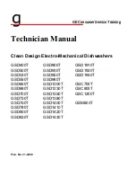 GE CleanDesign GSC1200T Technician Manual preview