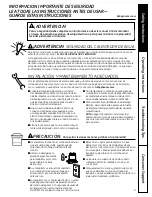 Preview for 3 page of GE CleanSteel GLD4456RCS Owner'S Manual