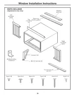 Предварительный просмотр 10 страницы GE CLIMATISEUR AEE23 Owner'S Manual