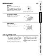 Preview for 7 page of GE CLIMATISEUR AEM18* Owner'S Manual And Installation Instructions