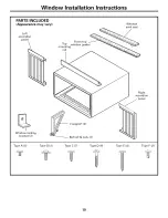 Preview for 10 page of GE CLIMATISEUR AEM18* Owner'S Manual And Installation Instructions