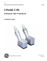 GE CModel C-RS Installation Manual preview