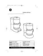 Предварительный просмотр 13 страницы GE Coffee Maker User Manual