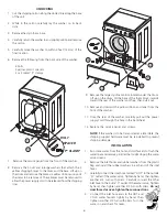 Preview for 6 page of GE Coin-Operated Commercial Tumble Action Washer Installation Instructions And Use & Care Manual