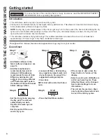 Предварительный просмотр 6 страницы GE Combination GFQ14 Owner'S Manual & Installation Instructions